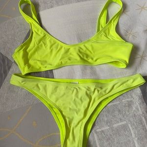 Neon Two Piece Bikini